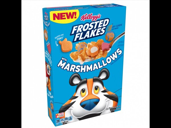 Kelloggs Frosted Flakes Cereal with Marshmallows 340g