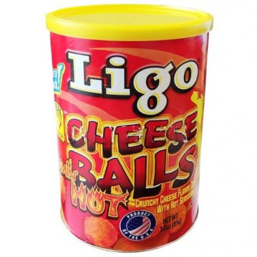Ligo Cheese Balls Hot 85g