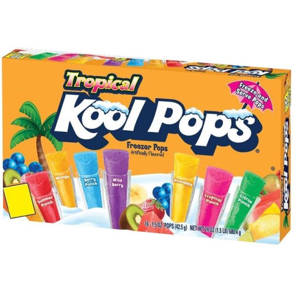 Kool Pops Tropical Pop Freezer 567g