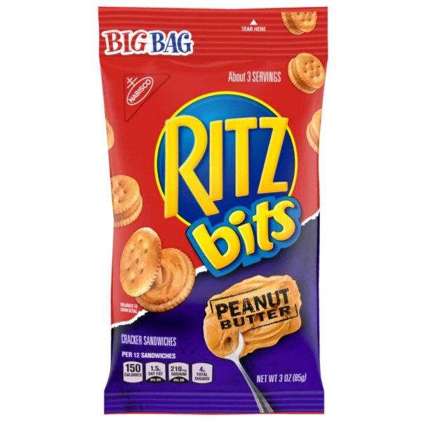 Nabisco Ritz Bits Peanut Butter Big Bag 85g