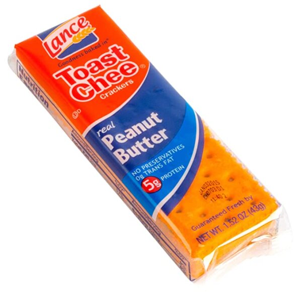 Lance Toast Chee Crackers Peanut Butter 43g