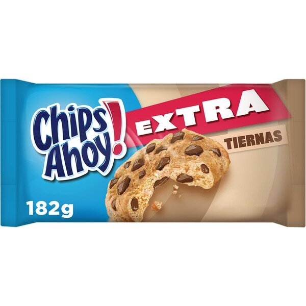 Chips Ahoy Cookies Extra Tiernas 182g