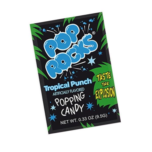 Pop Rocks Popping Candy Tropical Punch 9,5g