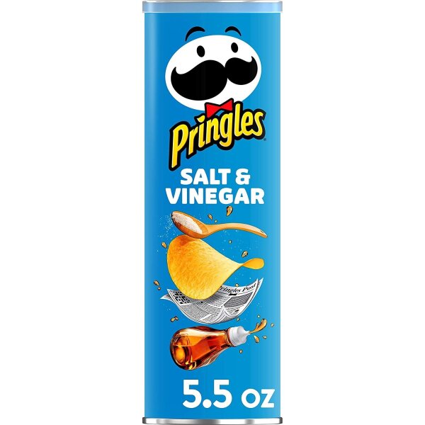 Pringles Salt & Vinegar 158g
