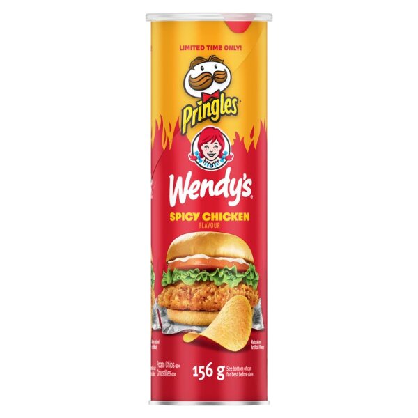 Pringles Wendys Spicy Chicken 156g