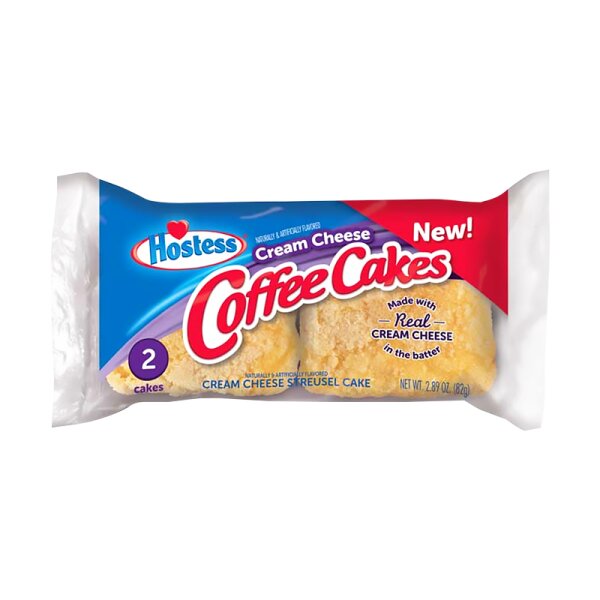 Hostess Cream Cheese Coffee Cakes Twin Pack 82g