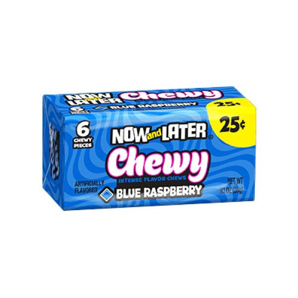 Now and Later Chewy Blue Raspberry 26g