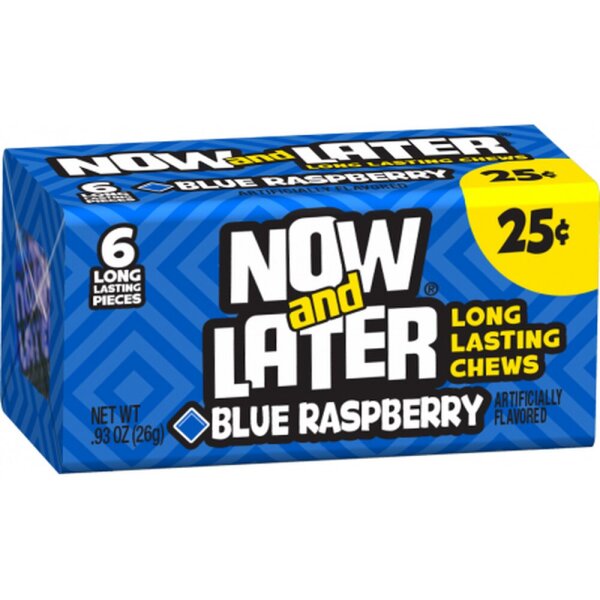 Now and Later Blue Raspberry 26g