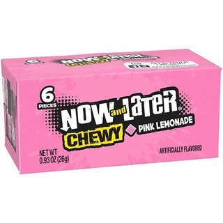 Now and Later Chewy Pink Lemonade 26g