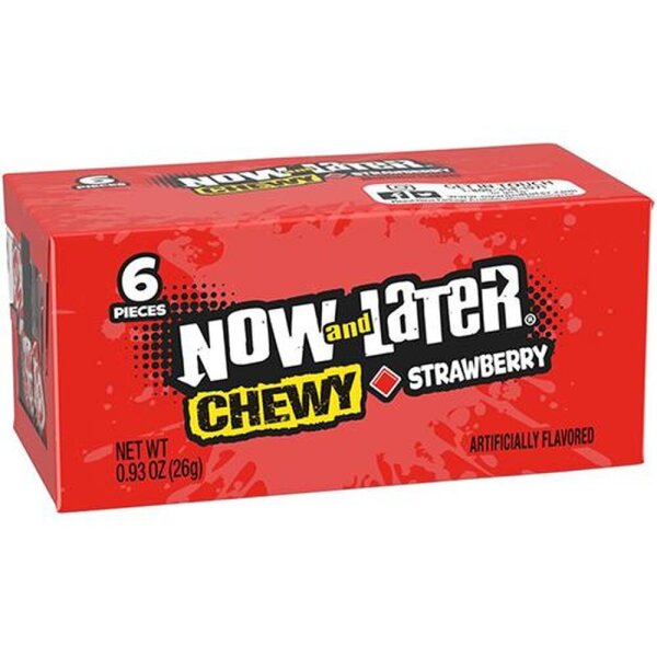 Now and Later Chewy Strawberry 26g