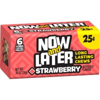 Now and Later Strawberry Long Lasting Chews 26g