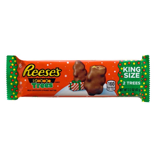 Reeses Pieces Christmas Trees King Size 62g