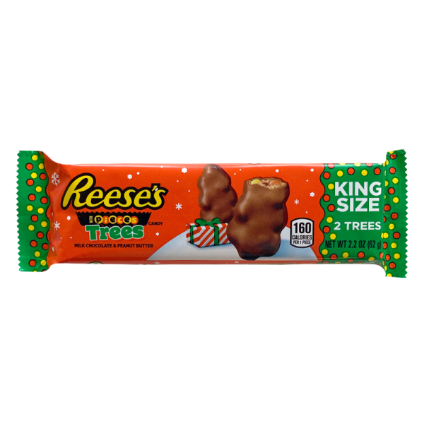 Reeses Pieces Christmas Trees King Size 62g