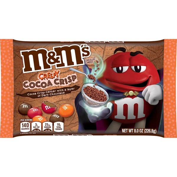 M&Ms Halloween Creepy Cocoa Crisp 226g