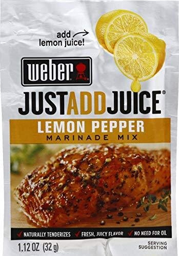 Weber Just Add Juice Marinade Mix Lemon Pepper 32g