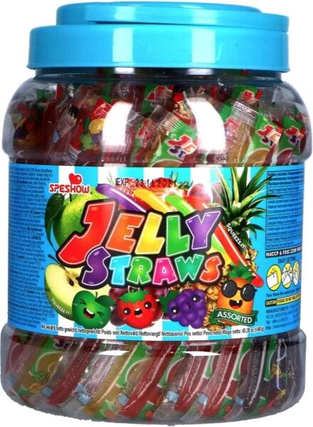 Speshow - Assorted Jelly Straws 1400g