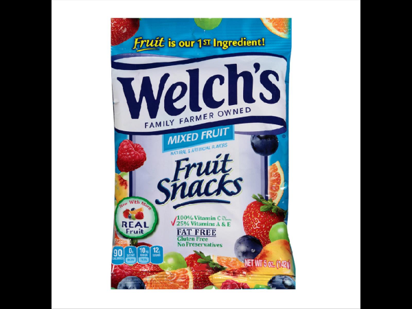 Welch&rsquo;s Fruit Snacks Mixed Fruit 142g