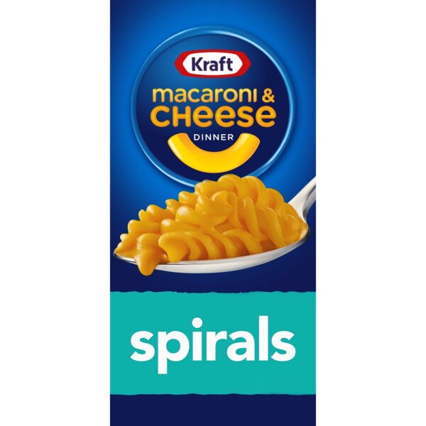 Kraft Spirals Original Macaroni & Cheese Dinner 156g (MHD 21.11.2022)