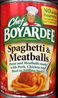 Chef Boyardee - Spaghetti &amp; Meatballs 411g