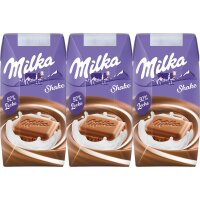 Pascual Milka Schoko-Milchshake 92% Milch 3 x 200 ml
