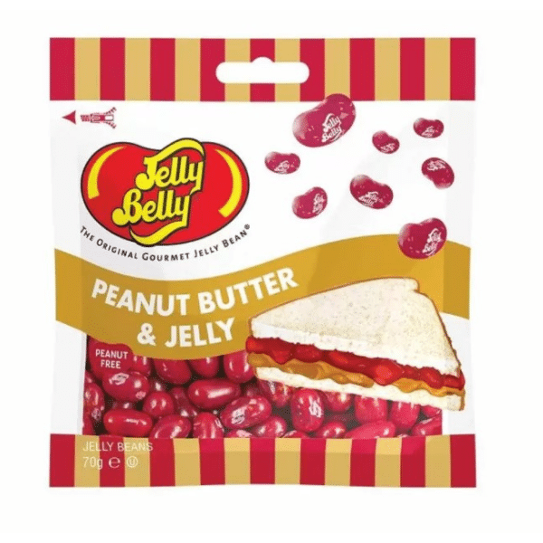 Jelly Belly Beans - Peanut Butter & Jelly Jelly Beans 70g