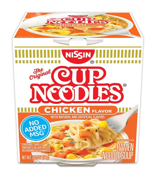 Nissin Cup Noodles Chicken Flavours 64g
