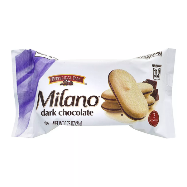 Pepperidge Farm Milano Dark Chocolate Cookies 21g