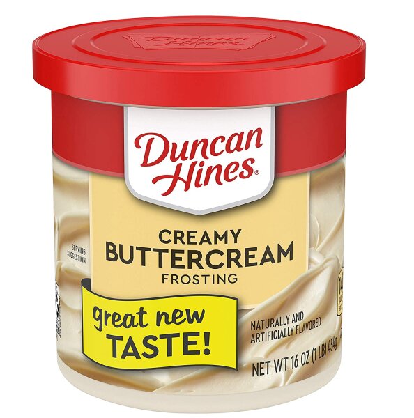 Duncan Hines Creamy Buttercream Frosting 454g
