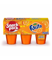 Snack Pack Fanta Orange Juicy Gels 552g