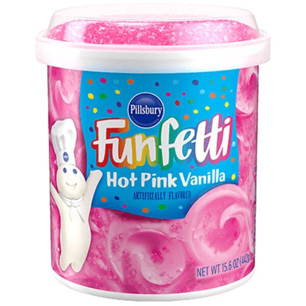 Pillsbury Funfetti Hot Pink Vanilla 442g