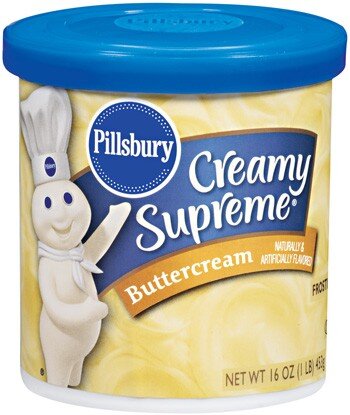 Pillsbury Frosting Creamy Supreme Buttercream 453g