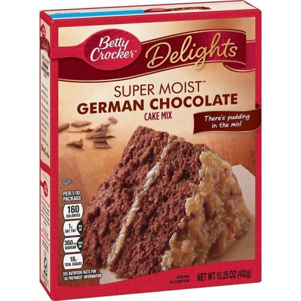 Betty Crocker Super Moist German Chocolate Mix 432 g