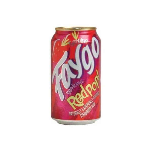 Faygo Redpop Strawberry Soda 355ml