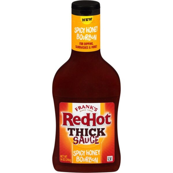 Franks Red Hot Thick Sauce Spicy Honey Bourbon 396g (MHD ABGELAUFEN)
