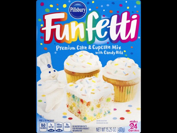 Pillsbury Funfetti Cake & Cupcake Mix with Candy Bits 432g