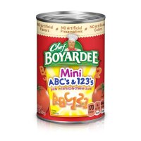 Chef Boyardee Mini ABCs &amp; 123s with Meatballs 425g