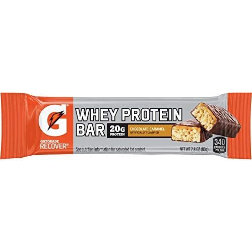 Gatorade Recover Whey Protein Bar Chocolate Caramel 80g