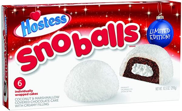 Hostess SnoBalls Limited Christmas Edition 298g