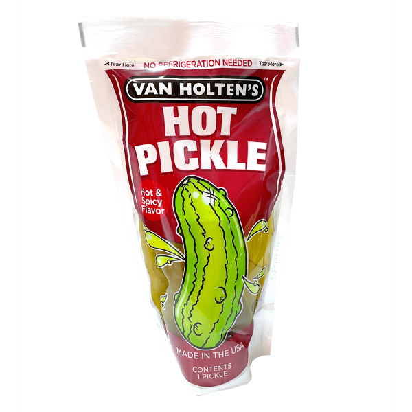 Van Holtens - Hot Pickle-In-A-Pouch 333g