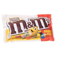 M&amp;Ms White Chocolate Peanut Shared Size 79,4g