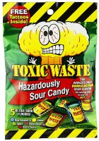 Toxic Waste Hazardously Sour Candy 57g