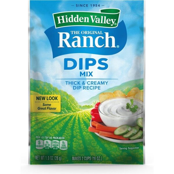 Hidden Valley Ranch Dressing Dip Mix 28g