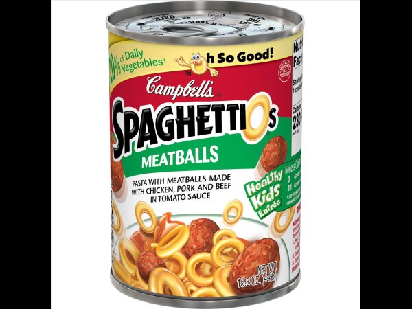 Campbell's Spaghetti O´s with Meatballs 443g