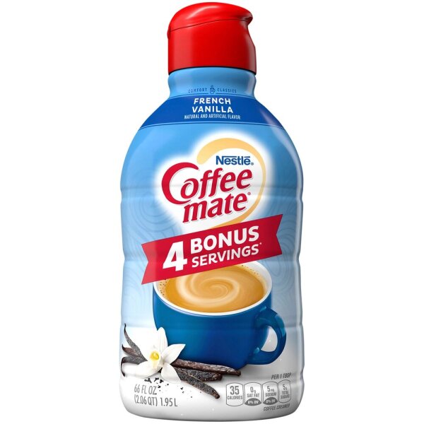 Nestle Coffee Mate - French Vanilla Liquid Coffee Creamer 1,95l