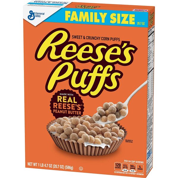 Reese´s Puffs Cerealien Family Size 558g