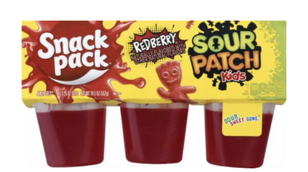 Snack Pack Sour Patch Kids Redberry 552g (MHD 04.01.23)