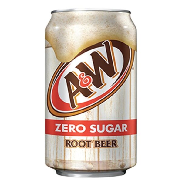 A&W Root Beer Zero Sugar 355ml