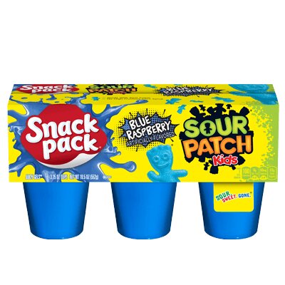 Snack Pack Sour Patch Kids Blue Raspberry 552g
