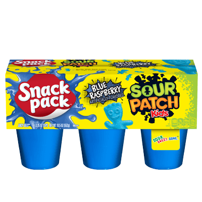 Snack Pack Sour Patch Kids Blue Raspberry 552g