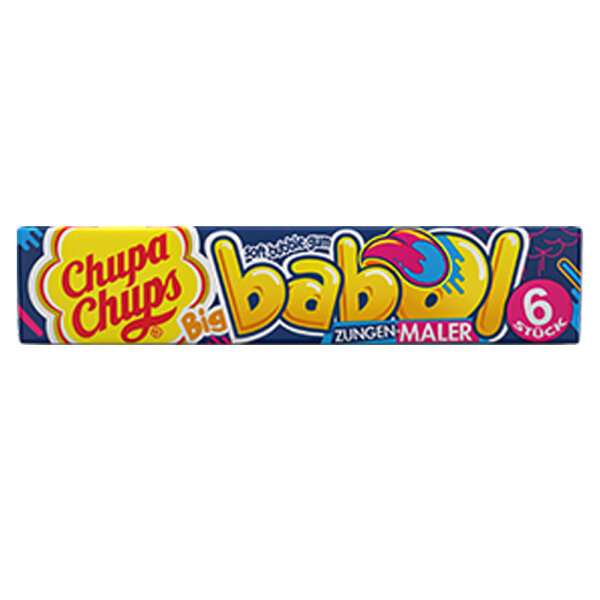 Chupa Chups Big Babol Zungenmaler Gum 27,6g